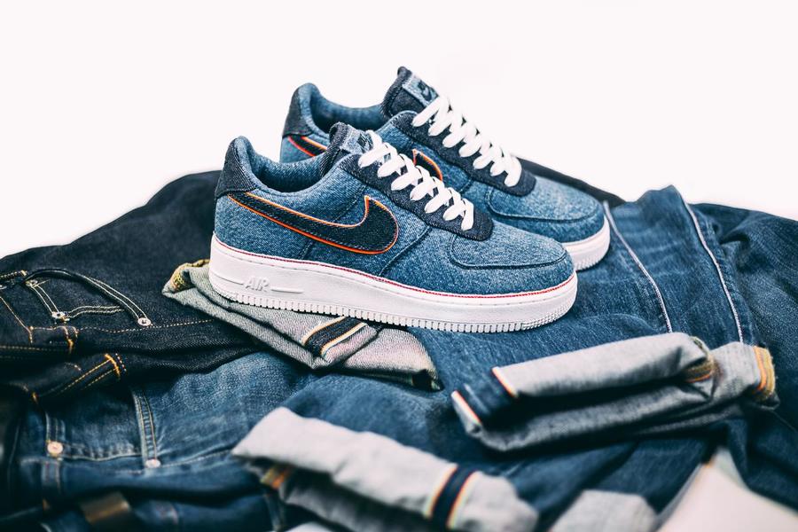 3x1 x air force 1 stonewash blue